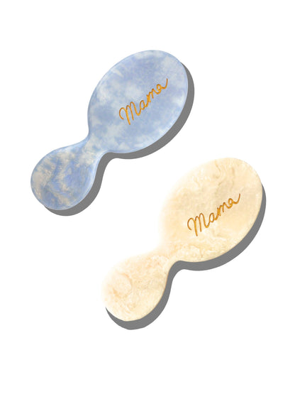 Hand-painted Mama Handbag Hero Brush | Eco-Friendly