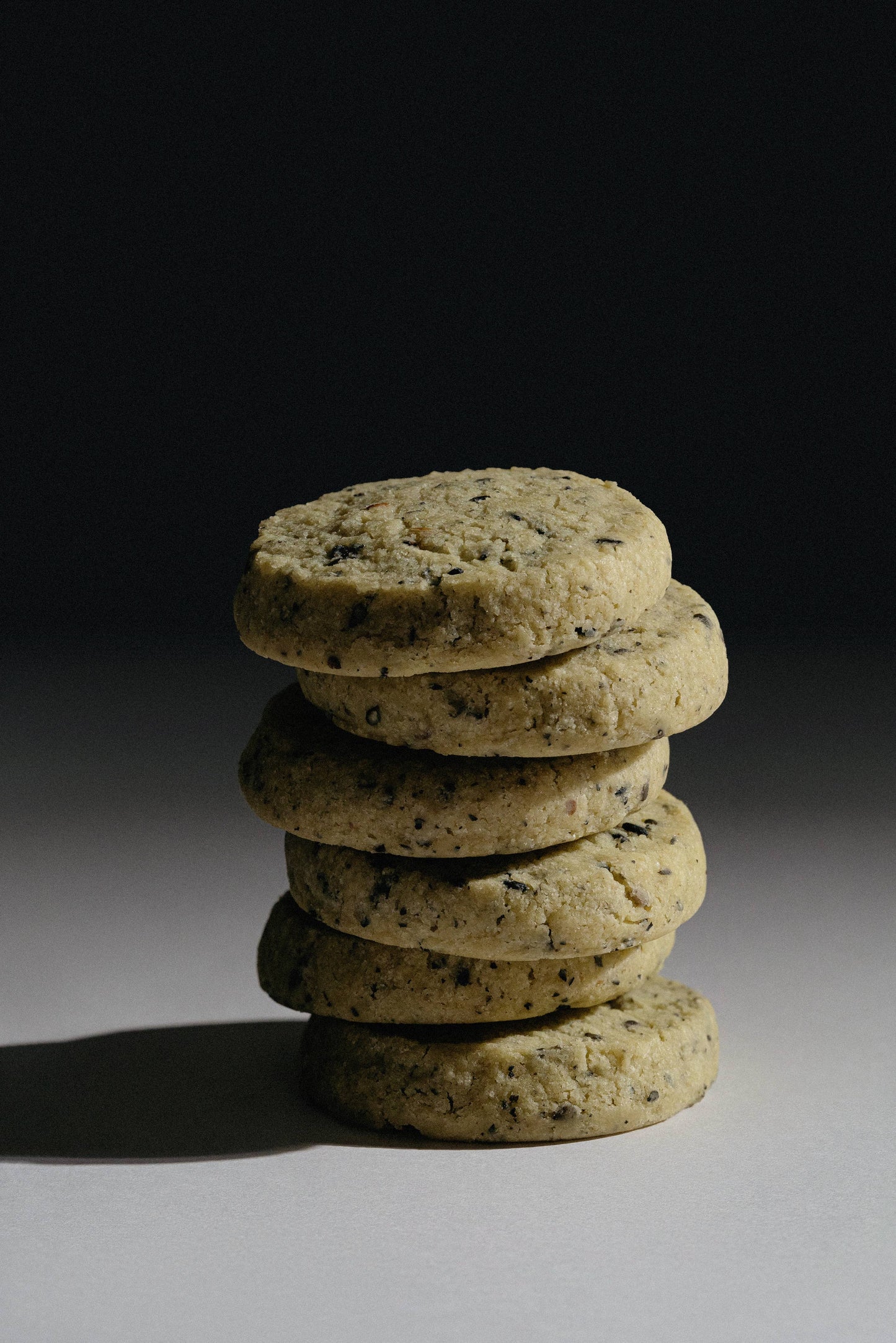 Matcha Toasted Black Sesame Cookies - Uji