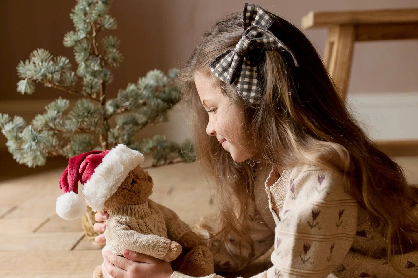 Plush - Georgie the Christmas Bear - Snuggle Bunnies