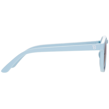 Baby and Kids Baby Blue Keyhole sunglasses with Amber Lens