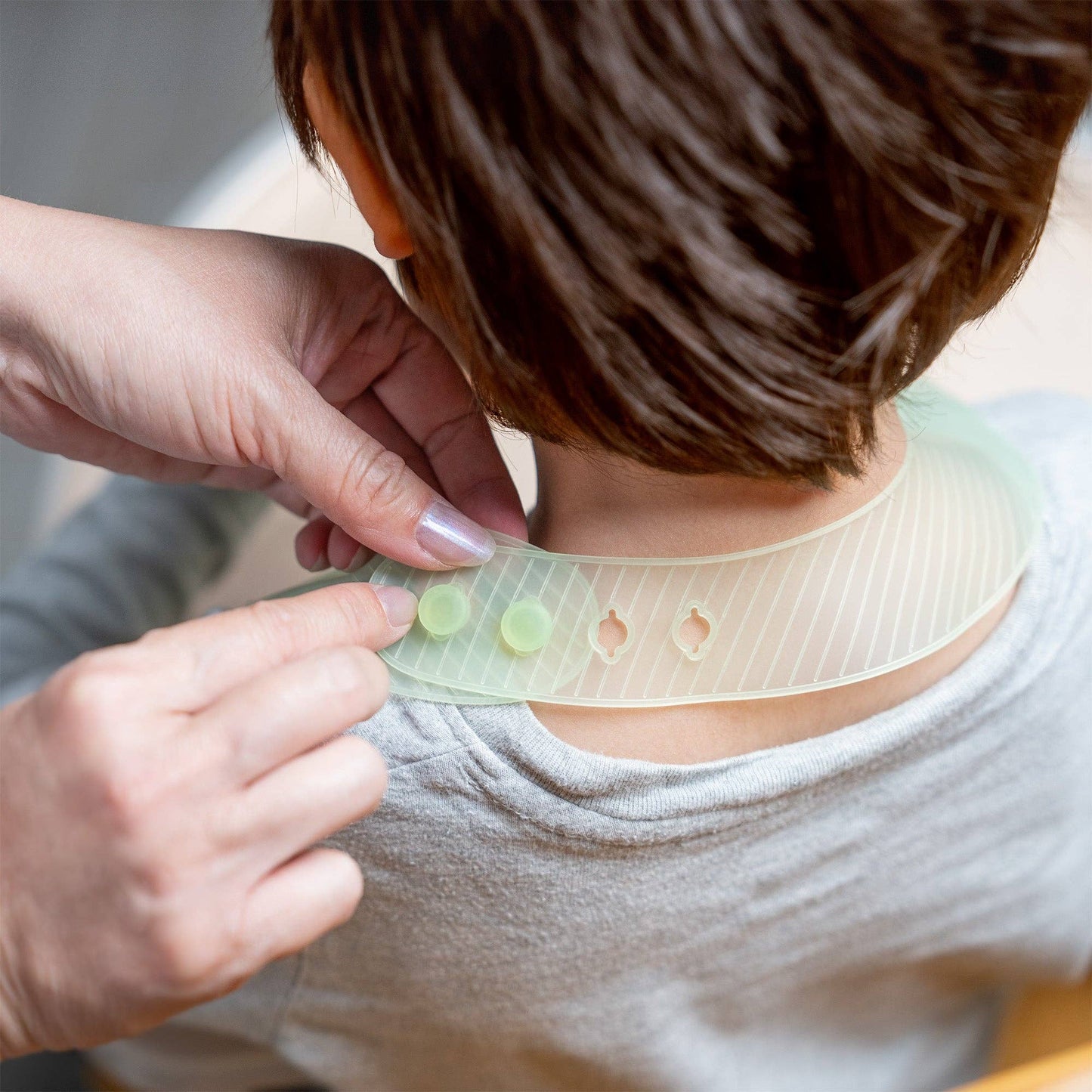 Silicone Bib: Coral / 1PK