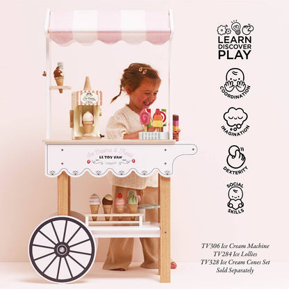 Ice Cream Trolley Market Stall