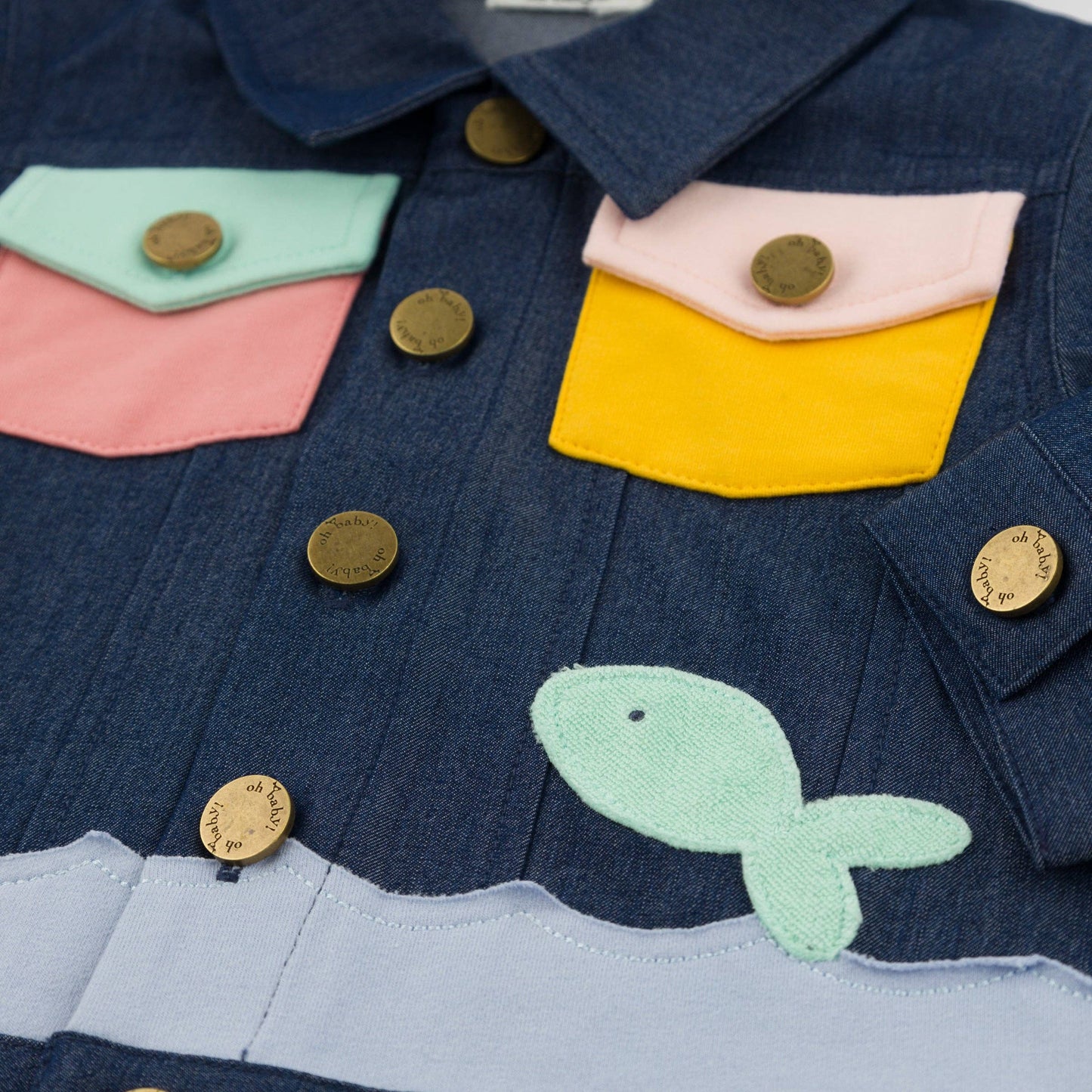 Sunrise Dylan Lyocell Denim Jacket: Dark Wash