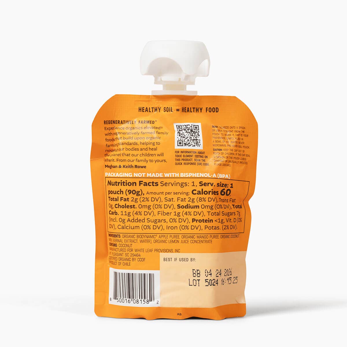 Regeneratively Farmed Applesauce Variety Pack