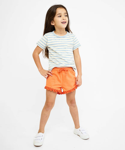 Willie T-Shirt, Dusty Blue Stripe