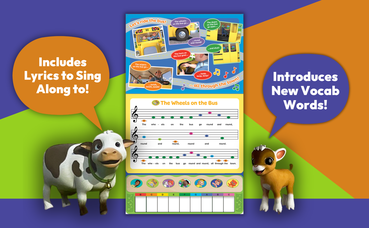 CoComelon Sing-Along Piano Songs