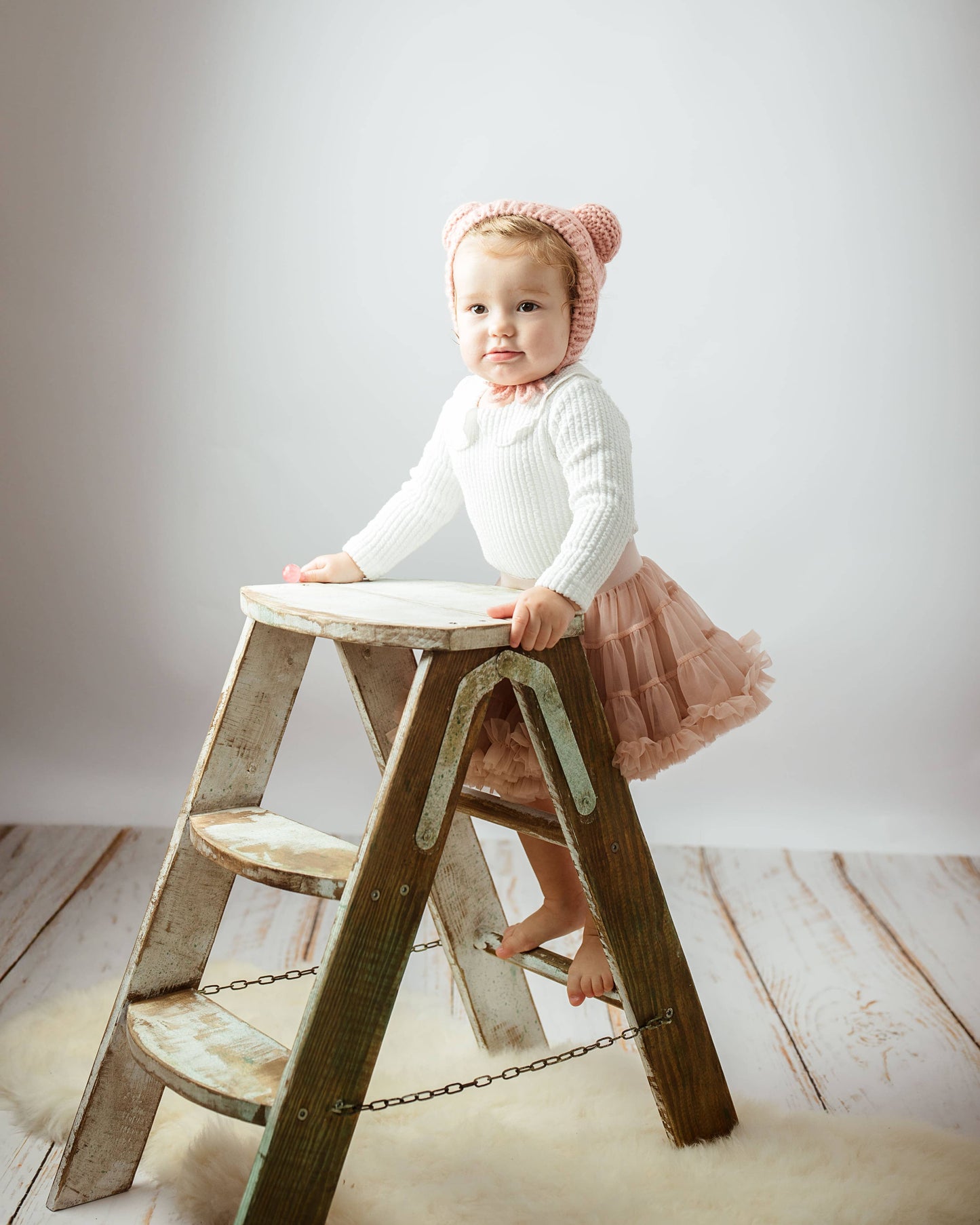 Annie & Charles® tulle skirt: Blush