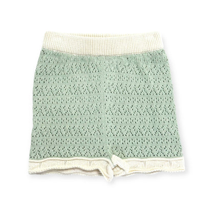 Poppy Textured Baby Tank & Shorts Set (Organic Cotton)