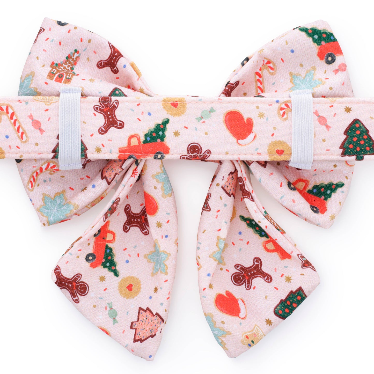 Rifle Paper Co. x TFD Holiday Cookies Lady Dog Bow: Large