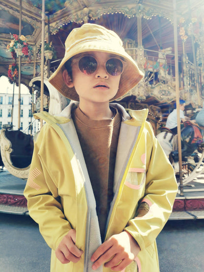 WISTITI Windbreaker Rain Jacket - Yellow