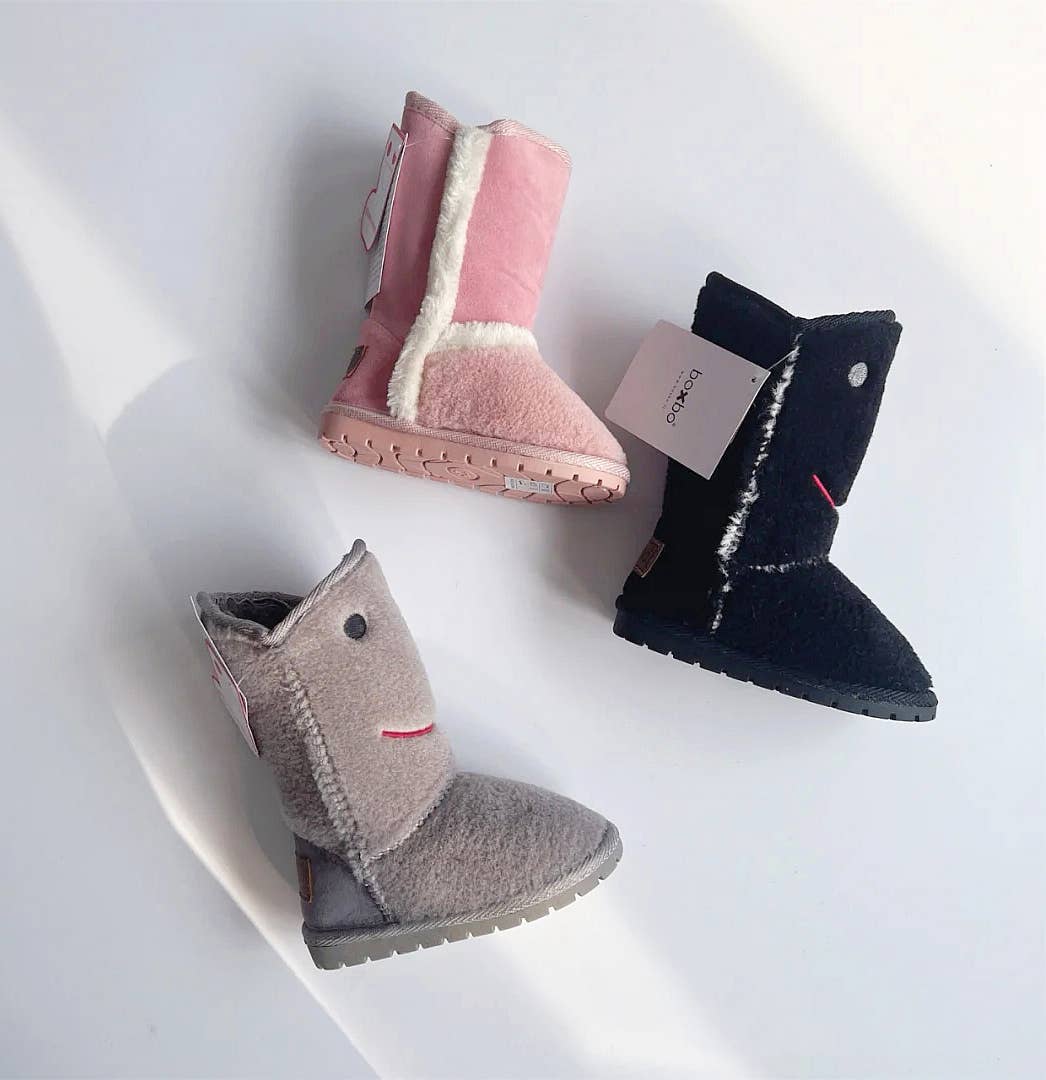 Kids Winter Warm Boots Lemonade Pink: 23