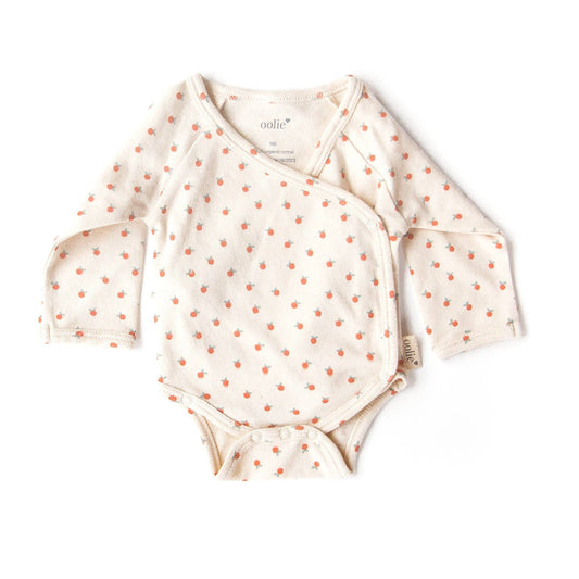 Organic Baby Bodysuit – Little Peach: Little Peach / Newborn