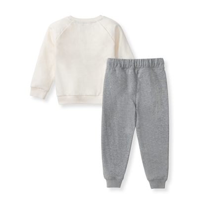 Hip Hop Bunny Sweatshirt & Pants Set: 3T