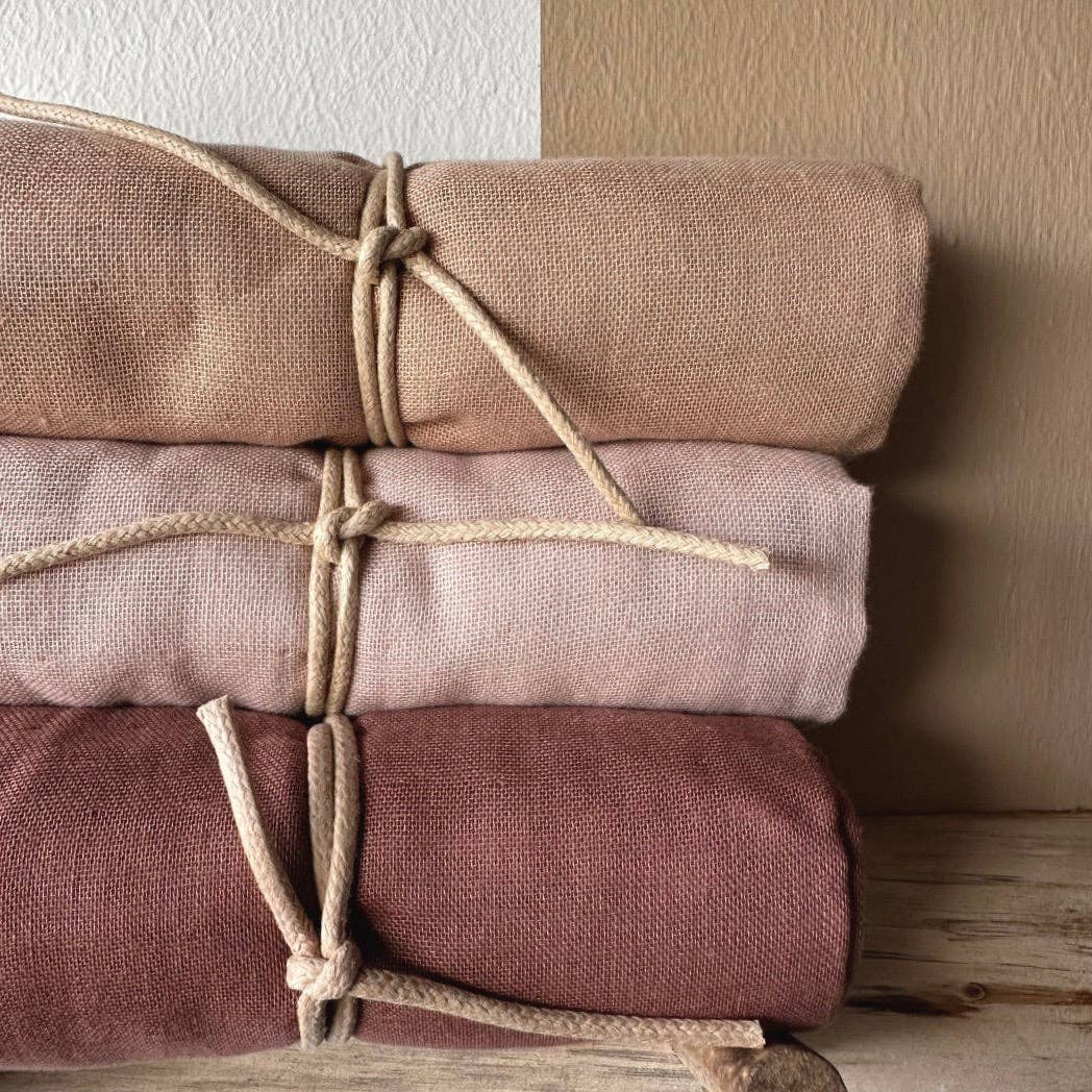 Muslin Cloth - Misty Rose - 100% Organic Cotton
