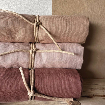 Muslin Cloth - Misty Rose - 100% Organic Cotton