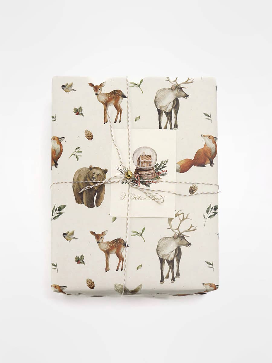 Gift wrapping paper: Ginger Tale
