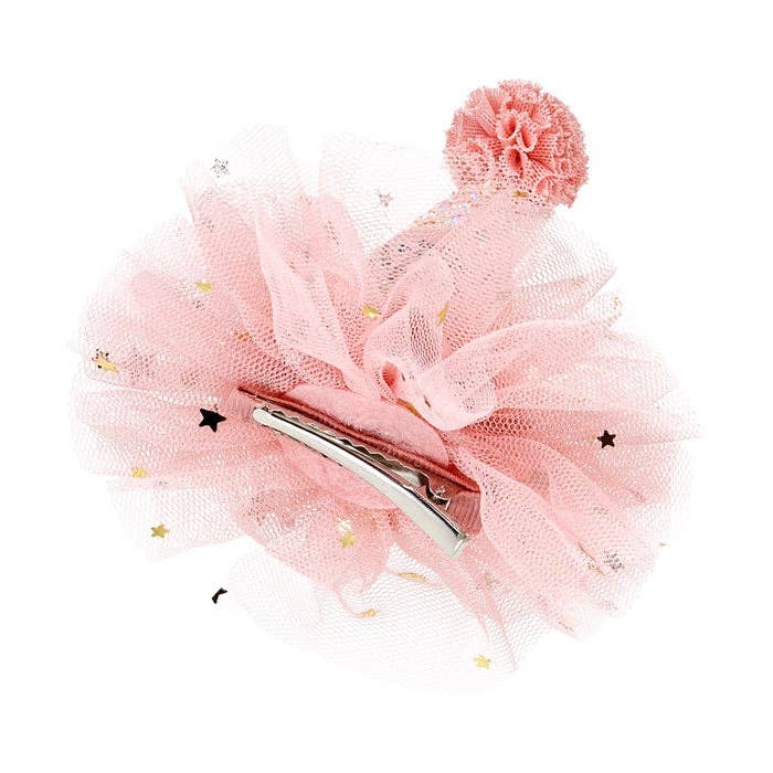 Birthday hat hair clip in giftbox - Costume Accessory for Kids
