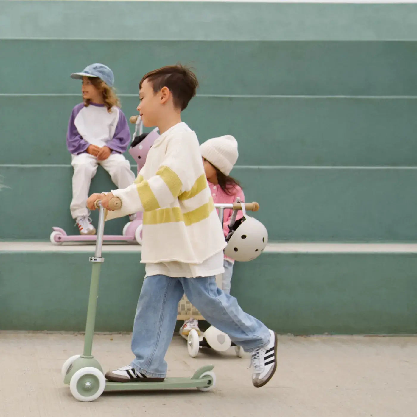 BANWOOD ECO SCOOTER - OLIVE: Just the scooter