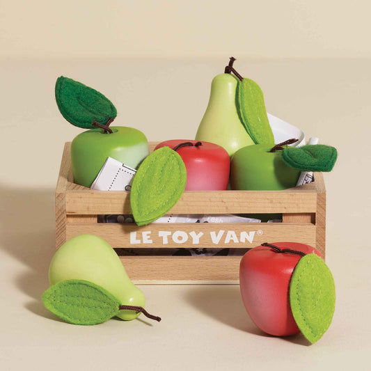 Orchard Fruits Wooden Market Crate