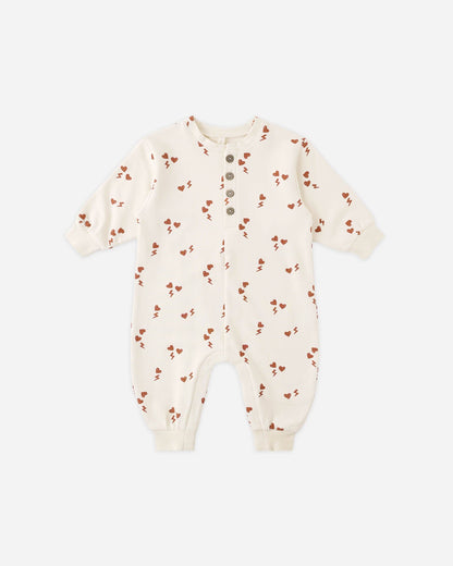 Relaxed Jumpsuit - Electric Heart