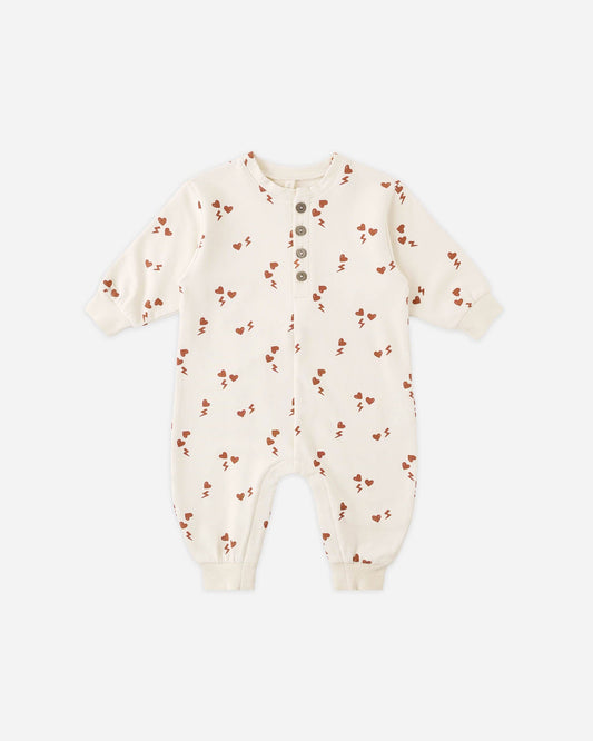 Relaxed Jumpsuit - Electric Heart
