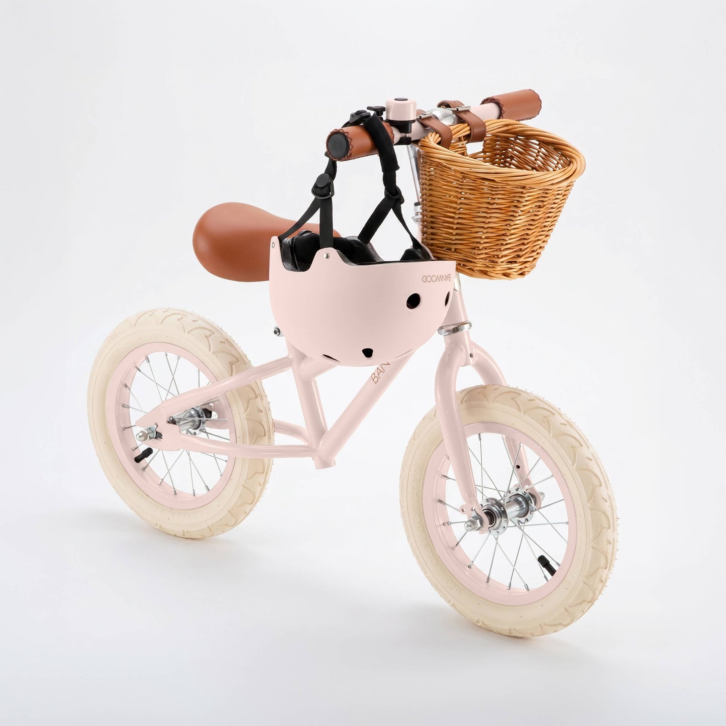 BANWOOD BALANCE BIKE & HELMET SET - PINK