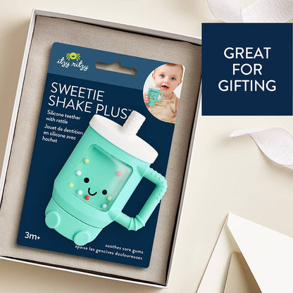 Sweetie Shake Plus™ Rattle & Teether - Tucker the Tumbler