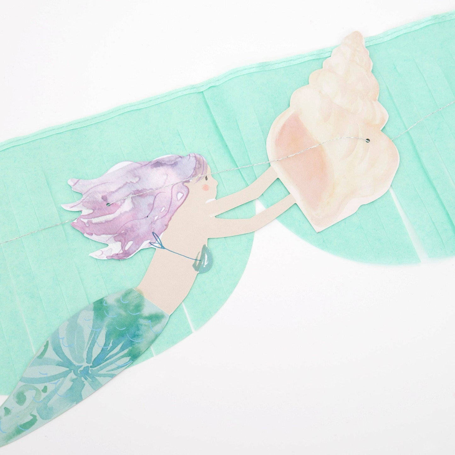 Mermaid Fringe Garland Set