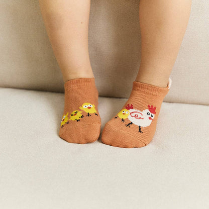 BabyRabbit Animal Socks Set: 1-3T