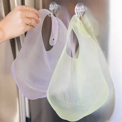 Silicone Bib: Coral / 1PK