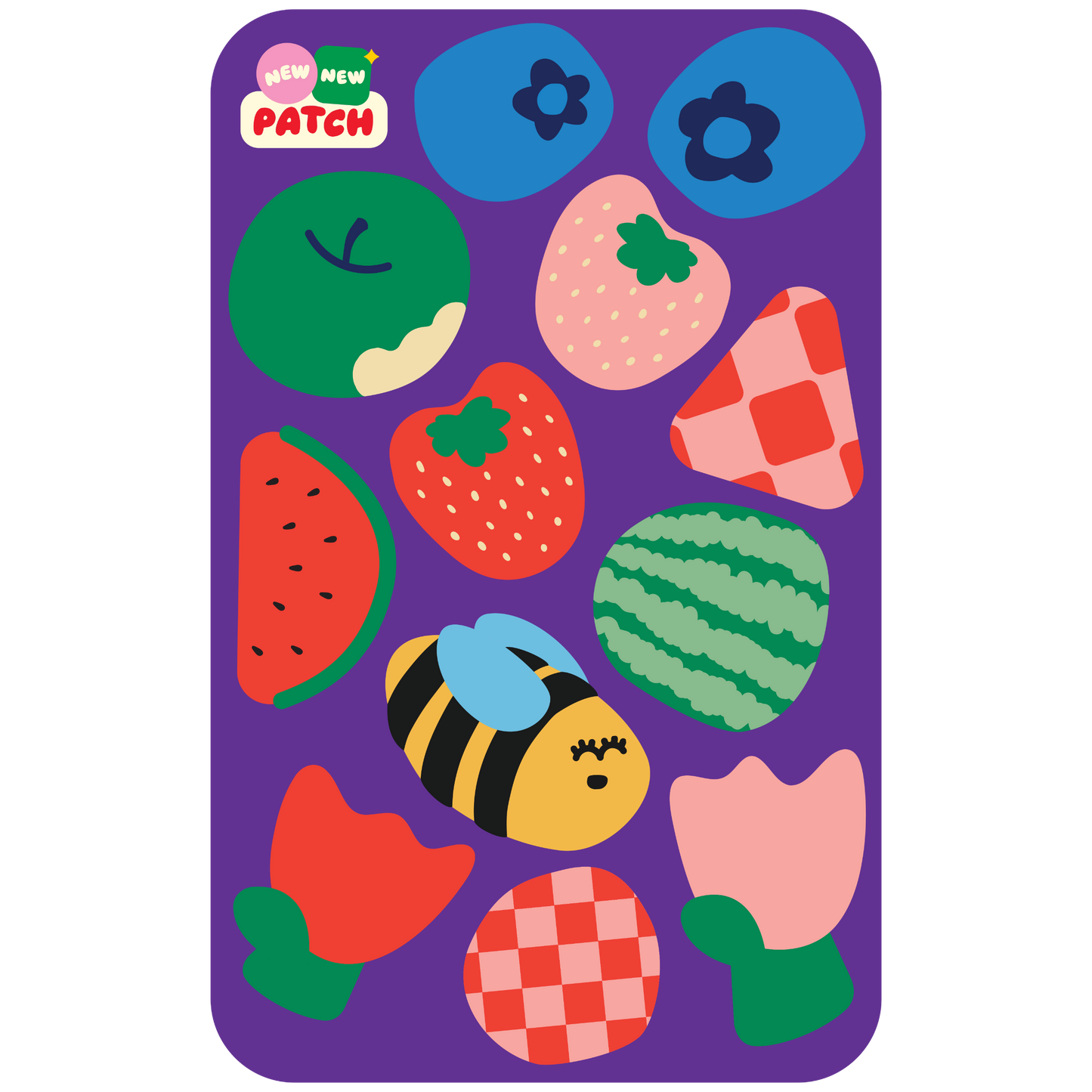 Picnic Sticker Patch Sheet