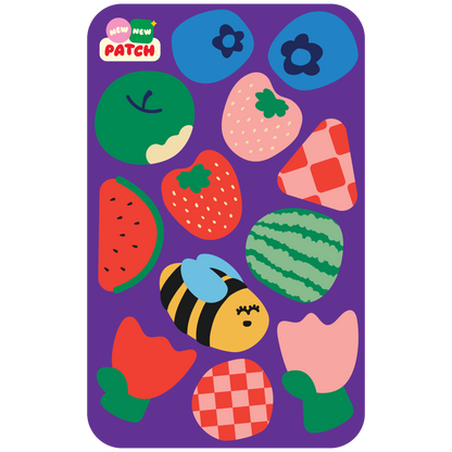 Picnic Sticker Patch Sheet