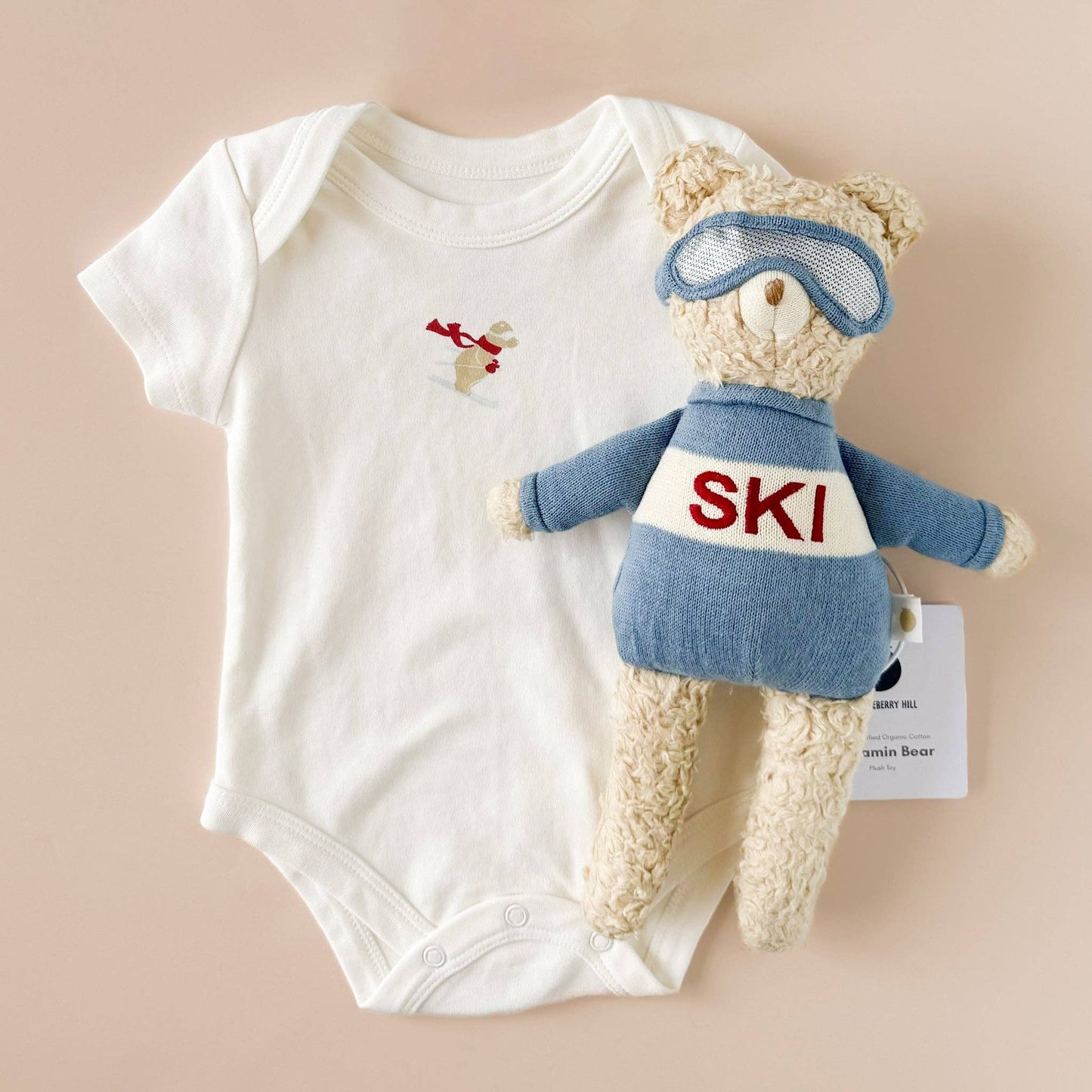 Set Ski Blanket Onesie Benjamin Plush Toy Gift