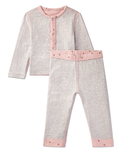 Sweet Cherry 2 PC Set: Pink / 9 Months