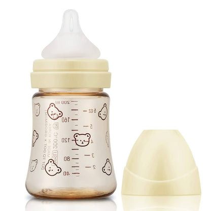 Grosmimi PPSU Baby Bottle - 6oz (200ml): Olive_White