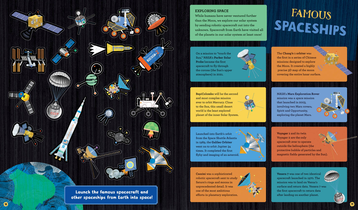 Barefoot Books Solar System Sticker Book