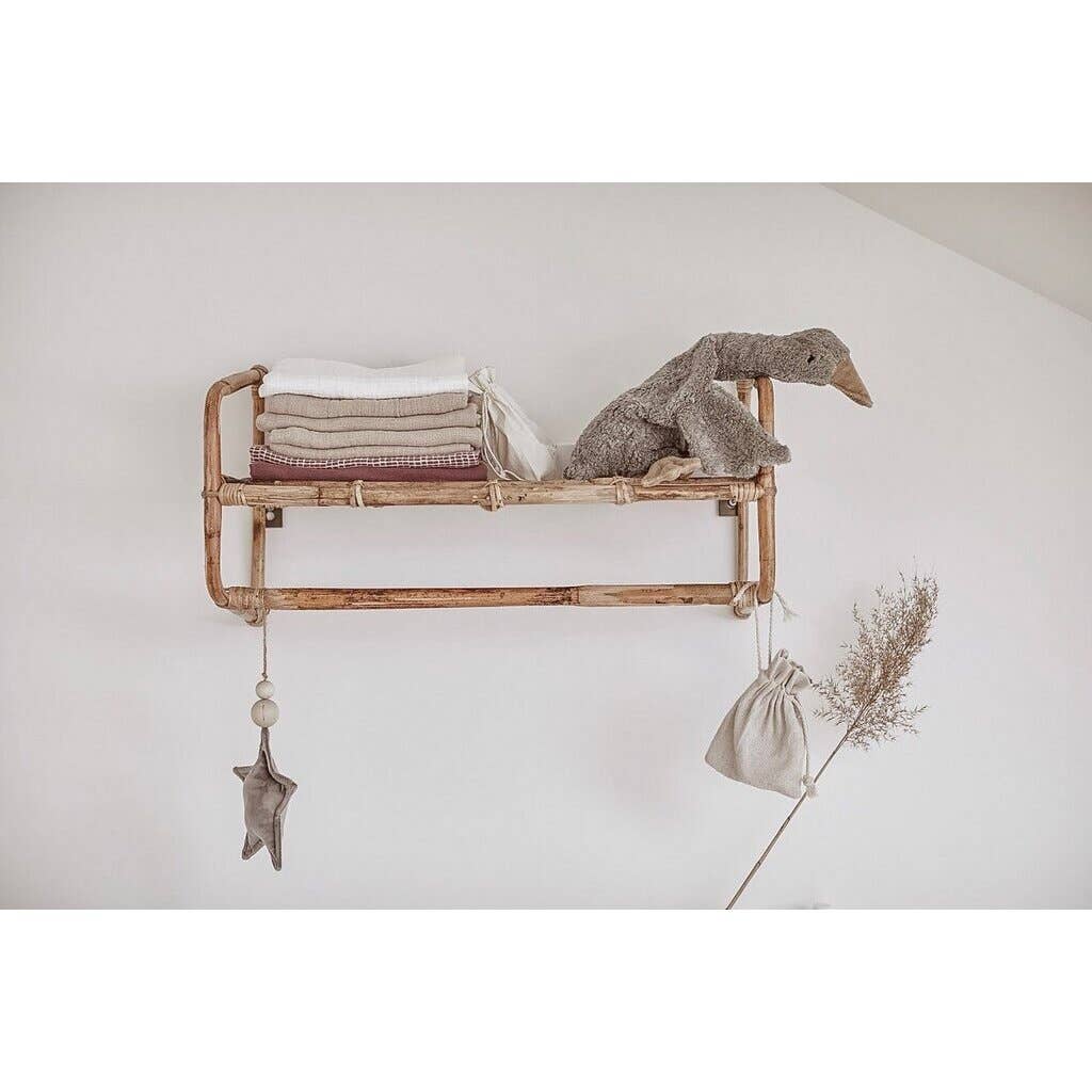 Cuddly animal Goose small | grey