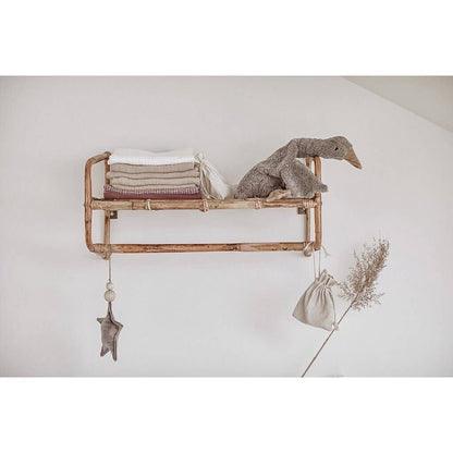 Cuddly animal Goose small | grey