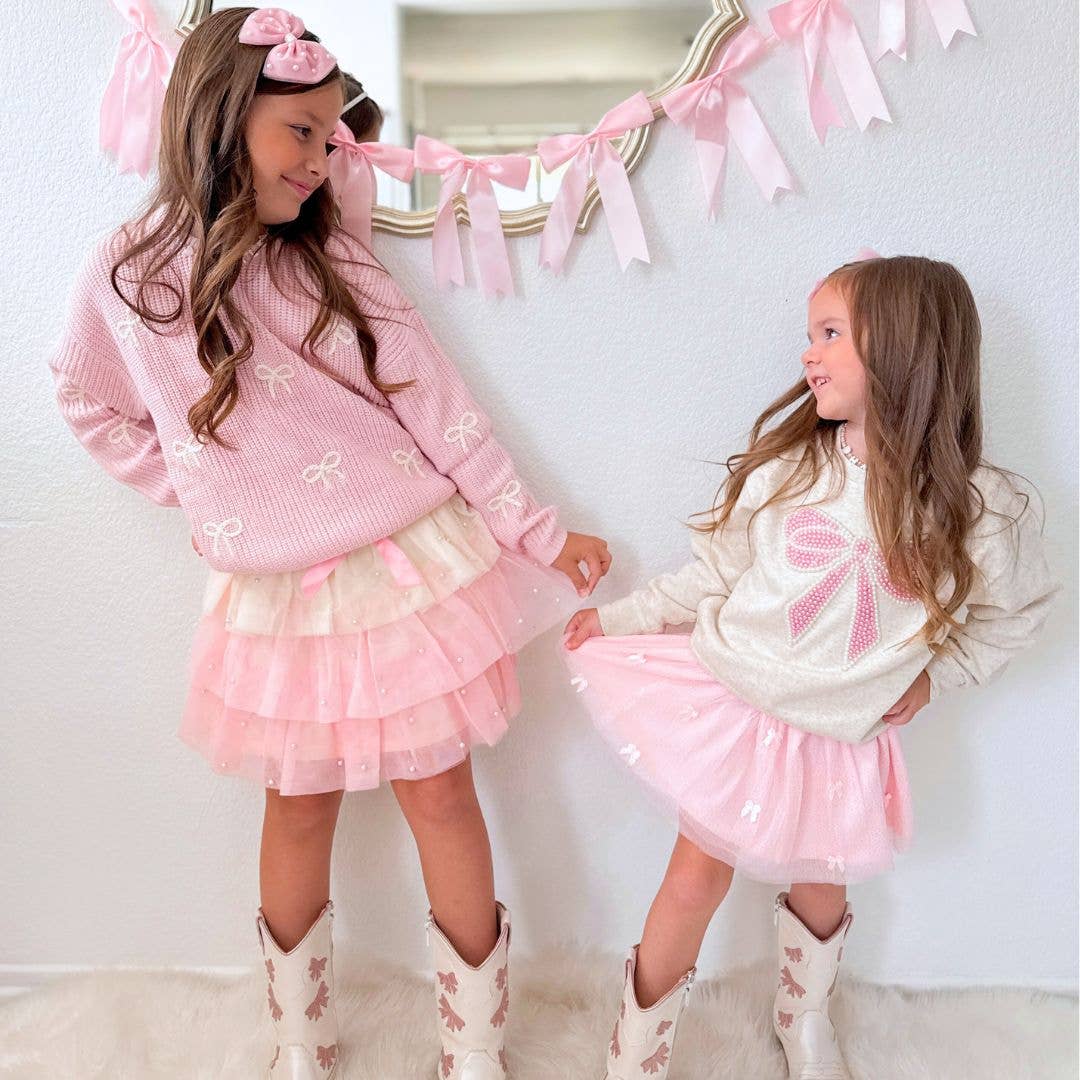 Pretty Pearl Petal Tutu - Kids Boutique Clothing: 4-6Y