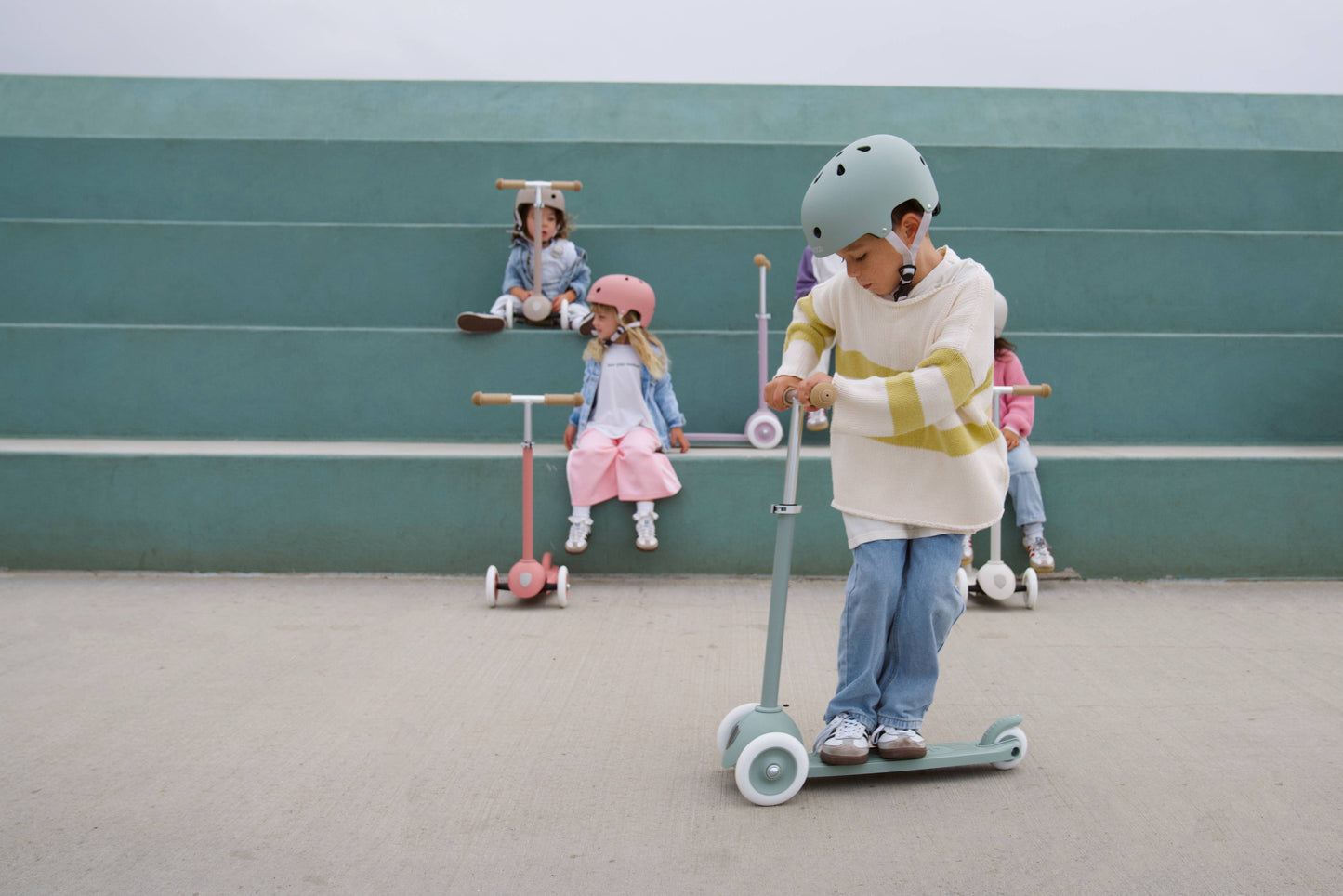 BANWOOD ECO SCOOTER - OLIVE: Just the scooter