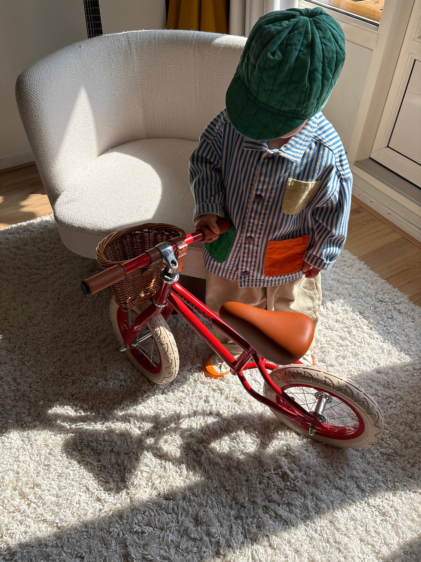 BANWOOD BALANCE BIKE FIRST GO VINTAGE - RED