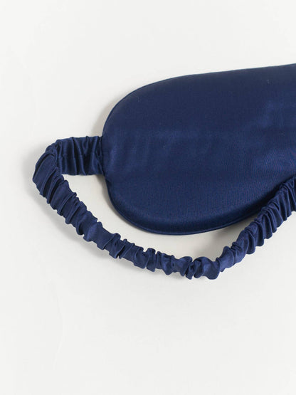 "Moonlit Stars" Silk Sleep Eye Mask - Navy