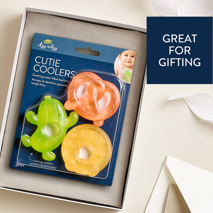 Cutie Coolers™ Water Filled Teethers (3-pack): Seaside