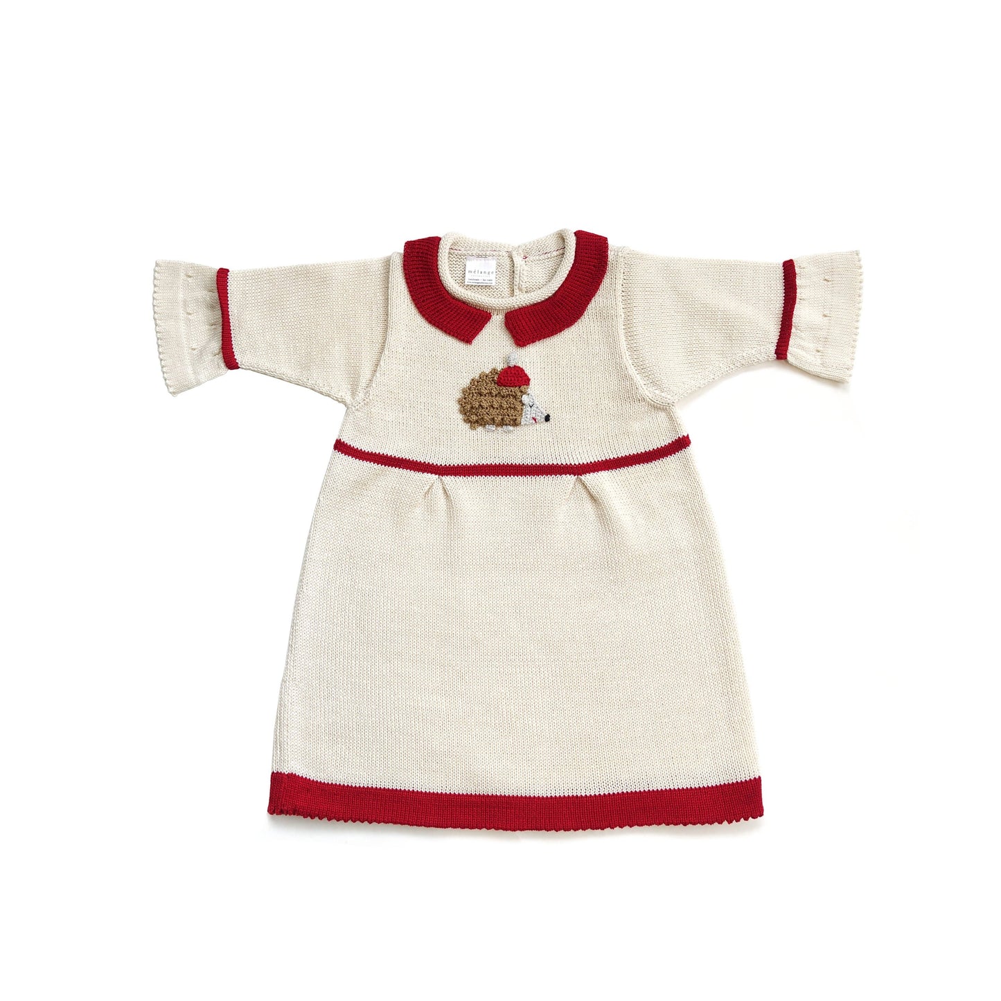 Holiday Hedgehog Dress: 18 Month