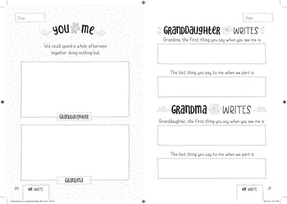 Love, Grandma and Me: Grandmother/Granddaughter Journal (TP)