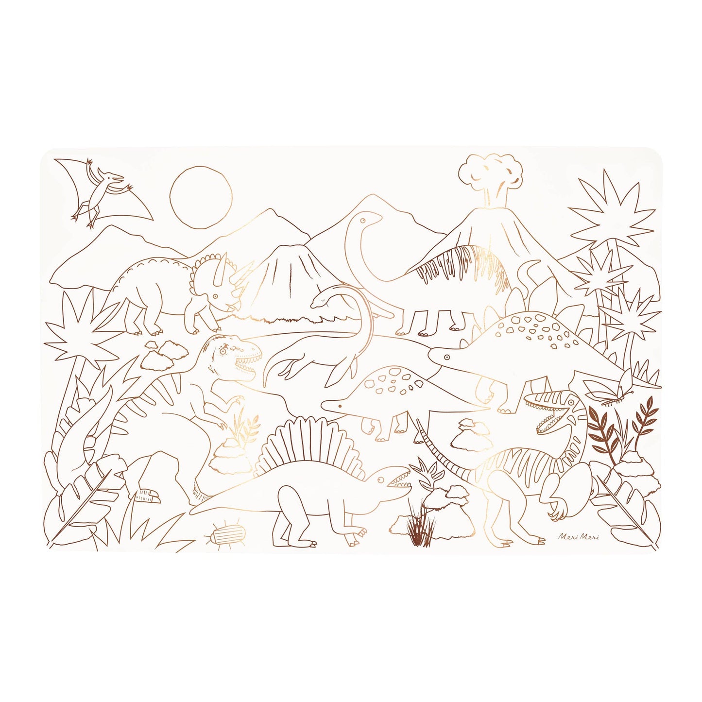 Dinosaurs Colouring Placemats