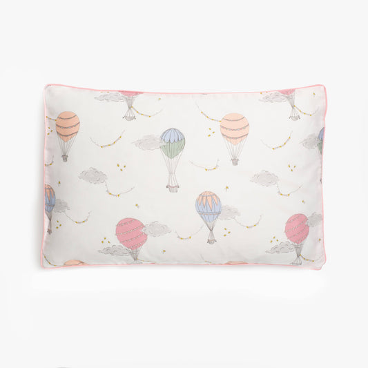 Touch The Sky Toddler Pillow - Pink: Pillowcase