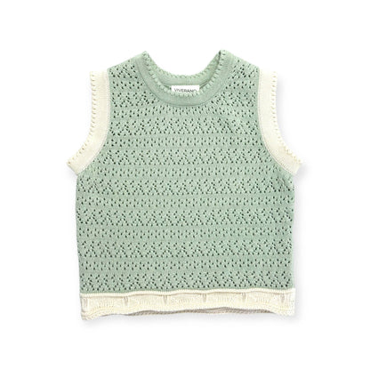 Poppy Textured Baby Tank & Shorts Set (Organic Cotton)
