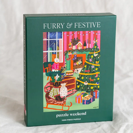 Furry & Festive 1000 Piece Jigsaw Puzzle