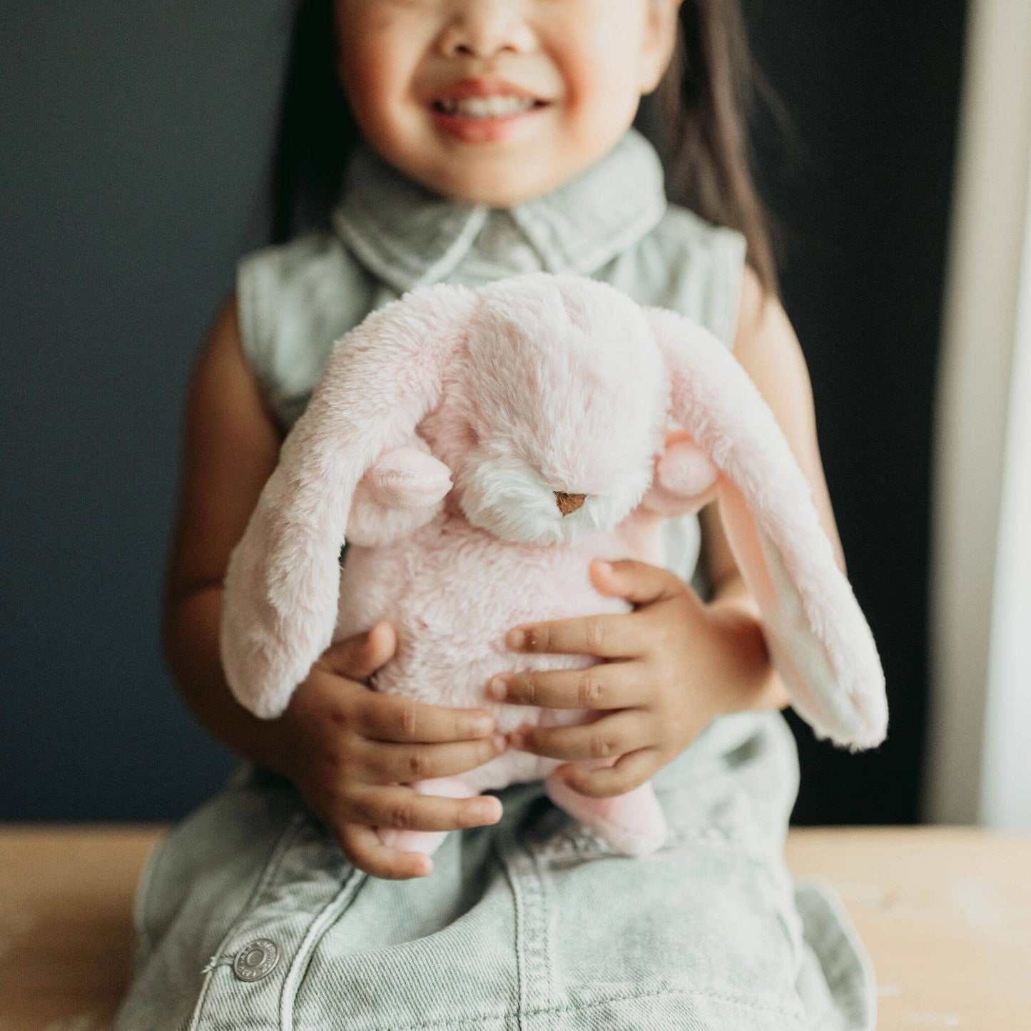 Tiny 8" Nibble Bunny - Pink